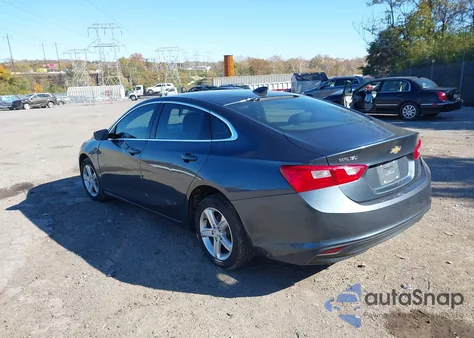 2020 Chevrolet Malibu Fwd Ls из США, поврежденный, VIN 1G1ZB5ST2LF077243